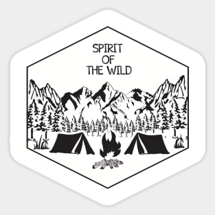 Spirit of the wild Sticker